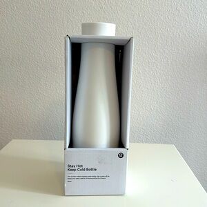Lululemon Brand New Stay Hot Keep Cold Water Bottle